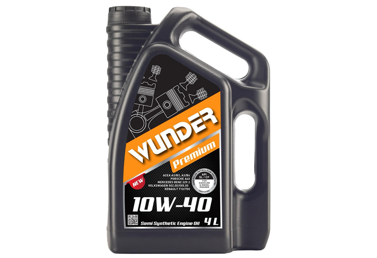 WBY038 WUNDER MOTOR YAĞI 10W40 4 LT