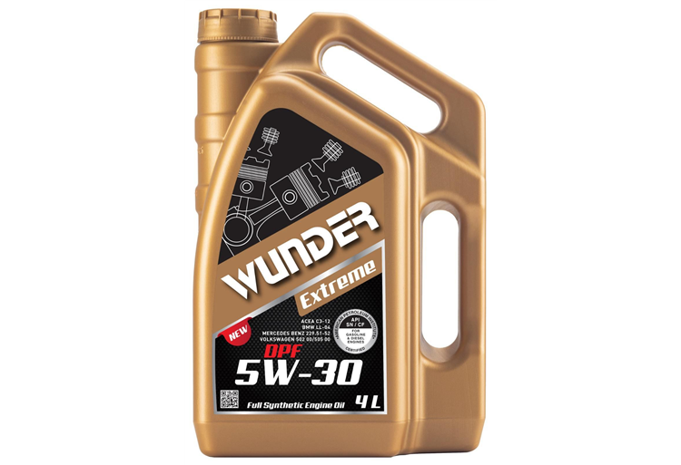 WBY027 WUNDER MOTOR YAĞI 5W30 DPF 4 LT