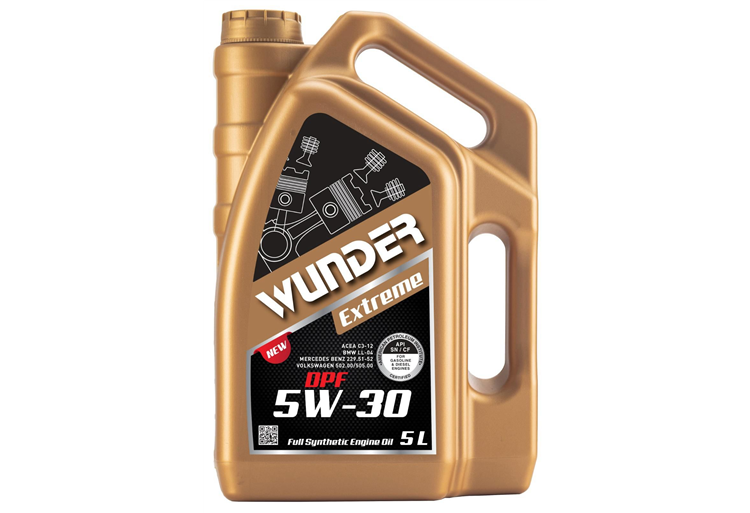 WBY026 WUNDER MOTOR YAĞI 5W30 DPF 5 LT