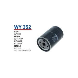 WY 352 OPEL FRONTERA A 2,5 TDS  649 000 Yağ Filtresi