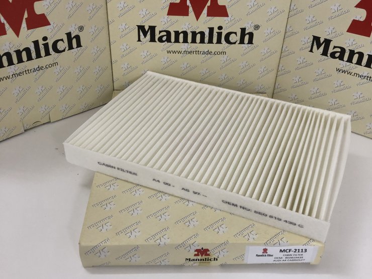 MCF-2113 8E0819439 AUDİ A4 CABRİO POLEN FİLTRESİ