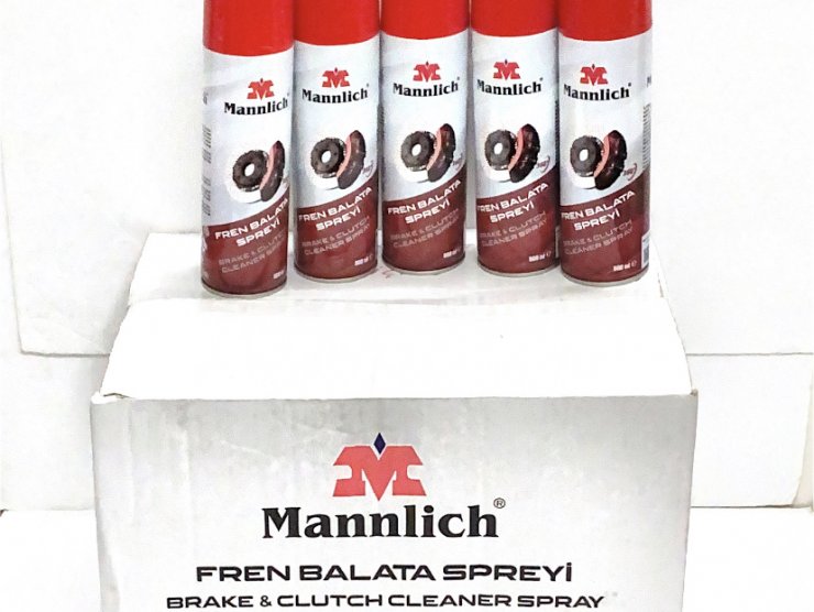 MSR-001 MANNLİCH MARKA 500 ML FREN BALATA TEMİZLEME SPREYİ (BRAKE&CLUTCH CLEANER SPRAY)