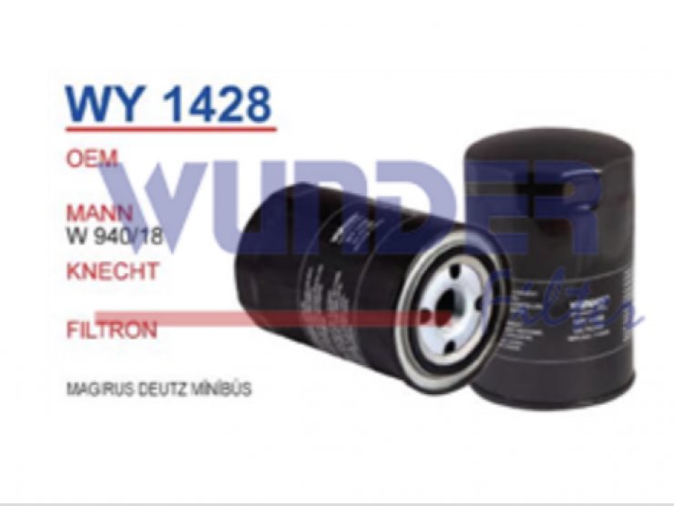 WY 1428 MAGIRUS DEUTZ MİNİBÜS  - Yağ Фильтрsi