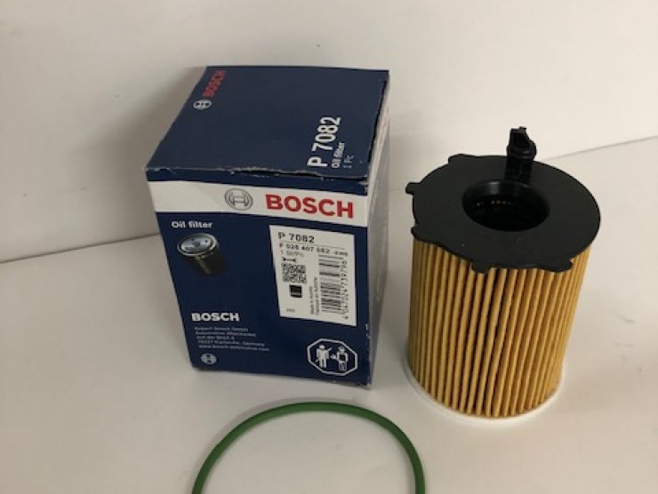 F026407082 1610693780 CITROEN PEUGEOT  DW6 EURO6 YUVARLAK CONTALI YAĞ FİLTRESİ