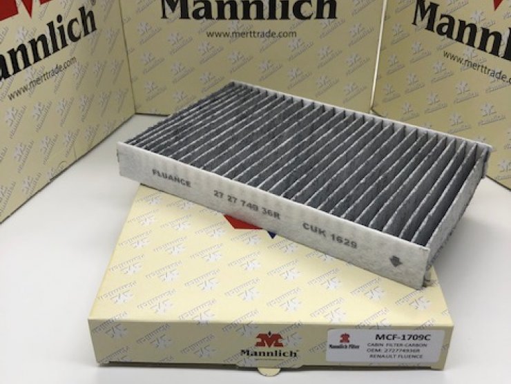 MCF-1709C RENAULT FLUENCE  KARBONLU 272774936R Polen Filtresi