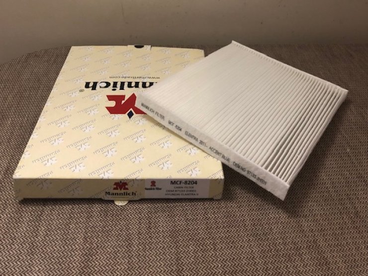 MCF-8204 HYUNDAİ ELENTRA 2011 - İ30 12---> İ20 14-> 97133-2H001 Polen Filtresi