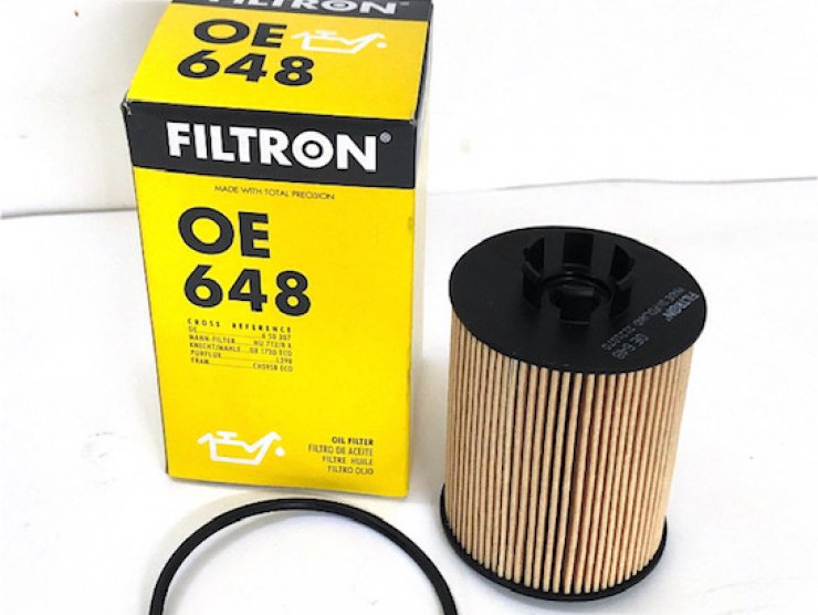 OE648 650307 OPEL CORSA C-D 1.2 - ASTRA G - H 1.2 - AGiLA 1.2  Yağ Filtresi 