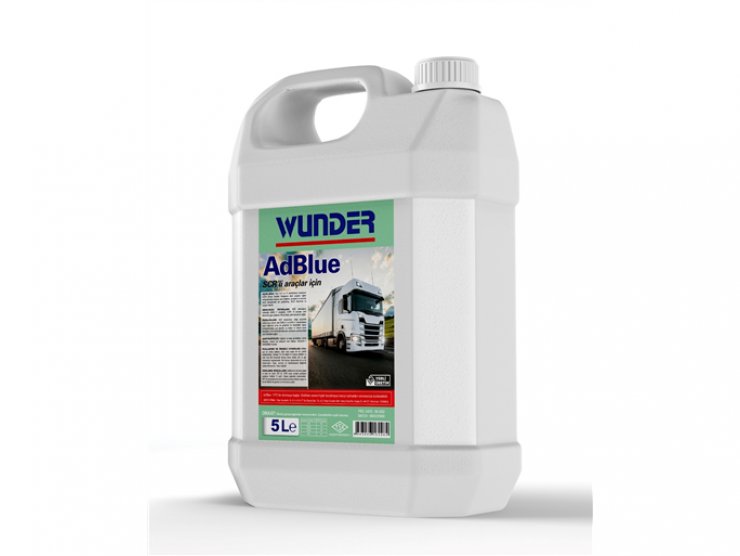 WAB-01 ADBLUE 5 LİTRE VDA ALMANYA TSE TÜRKİYE KALİTE ONAYLI