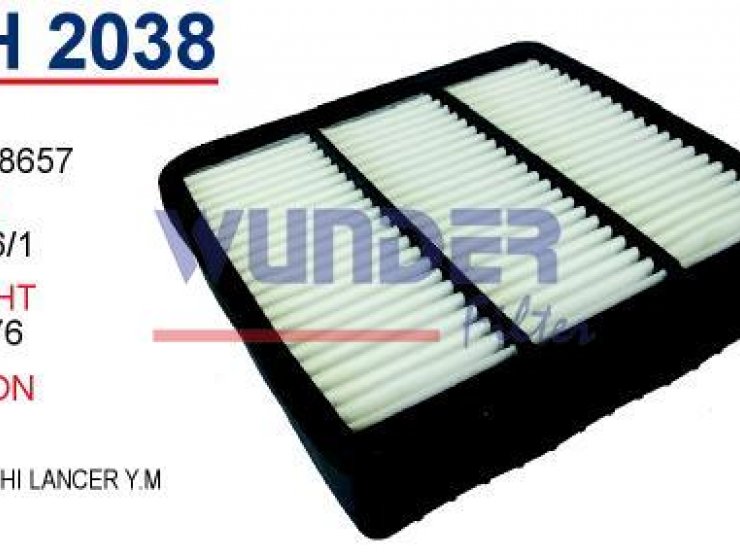 WH 2038 MiTSUBiSHi LANCER Y.M  MR 188657 Hava Filtresi