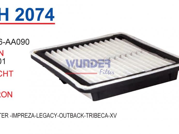 WH 2074 FORESTER -IMPREZA-LEGACY-OUTBACK-TRIBECA-XV  16546-AA090 Hava Filtersi
