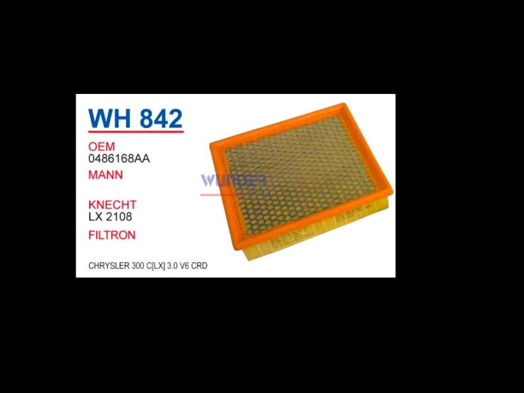 WH 842 CHRSYLER 300 C (LX) 3,0 V6 CRD  04861688AA Hava Filtresi