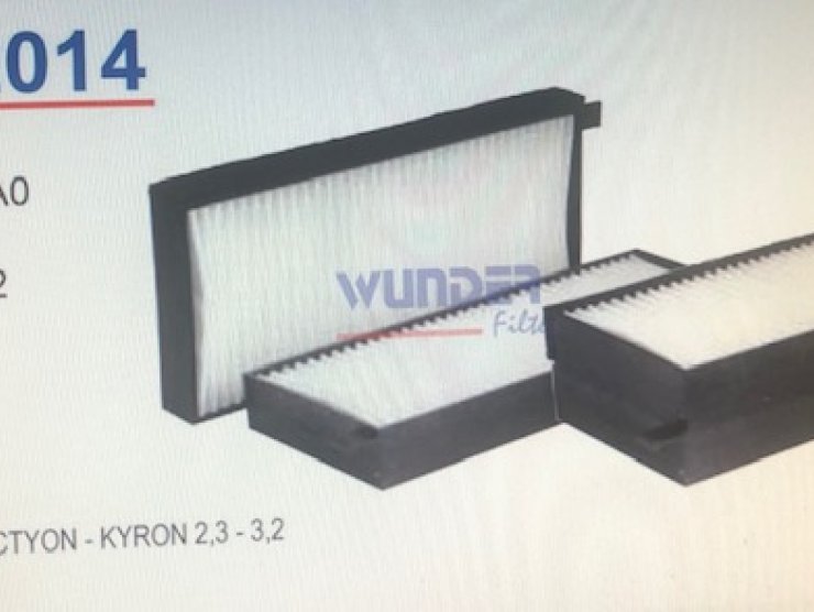 WP 2014 SSANGYONG ACTYON - KYRON 2,3 - 3,2 68111-091A0 Polen Filtresi