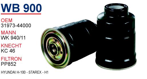 WB 900 KiA BONGO Y.M K 4672 35 70 Yakıt/Mazot Filtresi