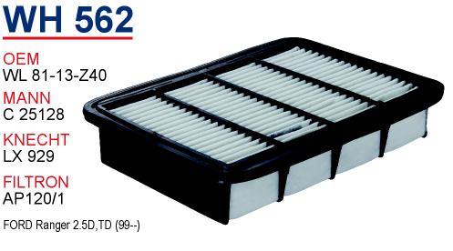 WH 562 MiTSUBiSHi GALANT WL 81-13-Z40 Hava Filtresi
